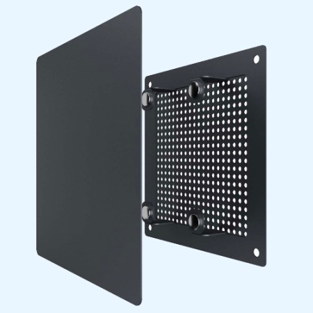 2020RVM Gray (серый) ERA Решетка вентиляционная RVM сетка разъемная на магнитах 200х200 окраш.сталь